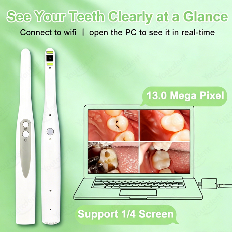 Wireless WIFI Dental Intraoral - Endoscope Inspection Camera recension och pris