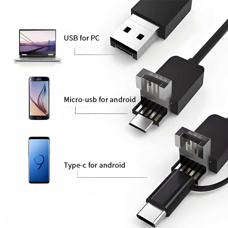 Dearsee 3 in 1 Android USB Ind - Endoscope Inspection Camera recension och pris