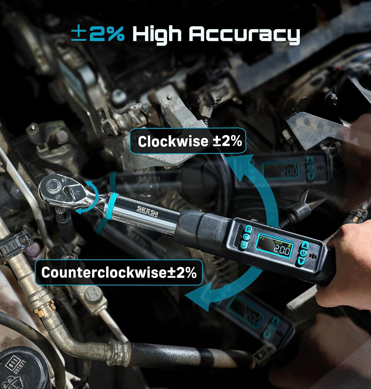 SEESII Digital Torque Wrench K - Torque Wrench Digital recension och pris