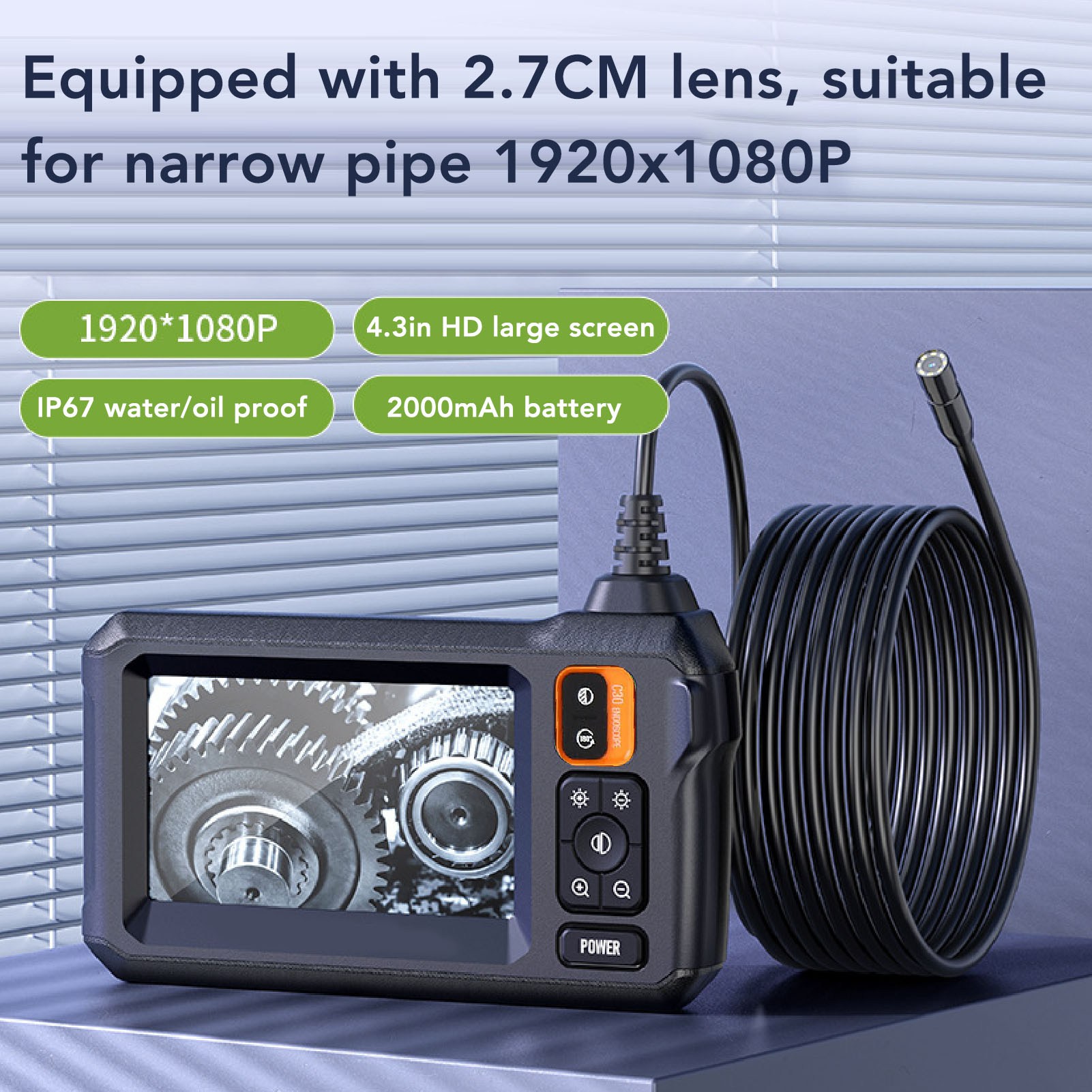 1080P HD Inspection Camera End - Endoscope Inspection Camera recension och pris
